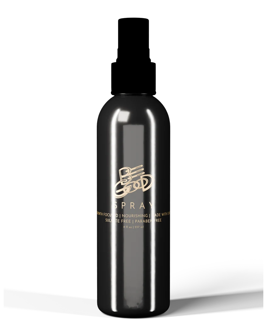 Be Good Spray bottle — drag to spin